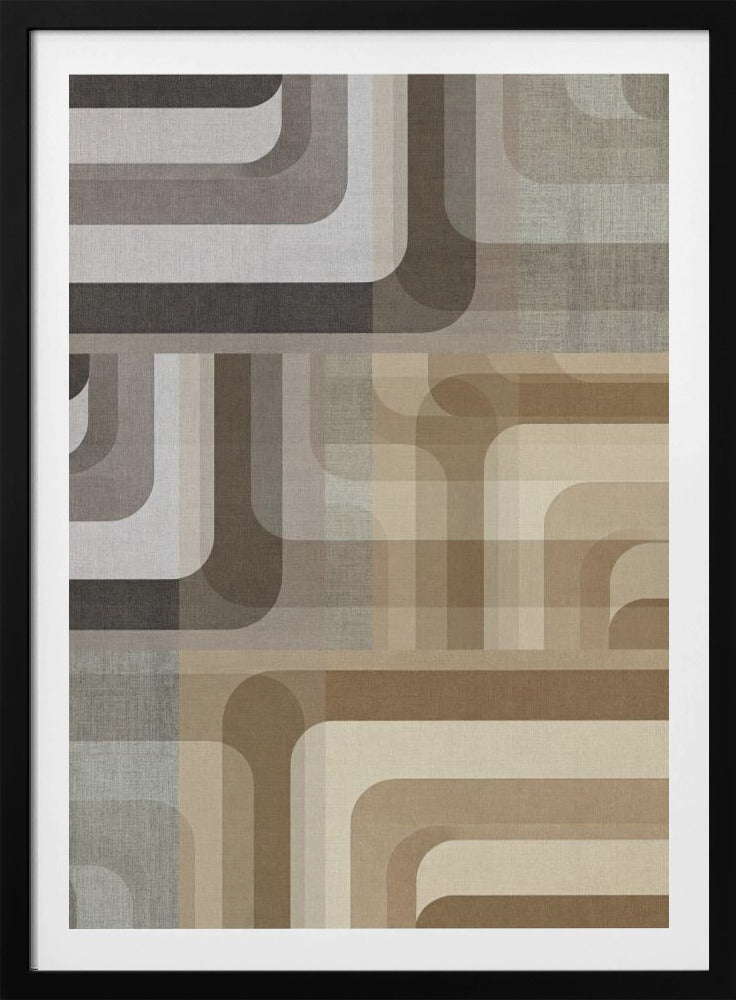 Analog Dreams Geweven Verhalen Patroon | Poster