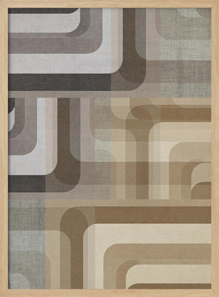 Analog Dreams Geweven Verhalen Patroon | Poster