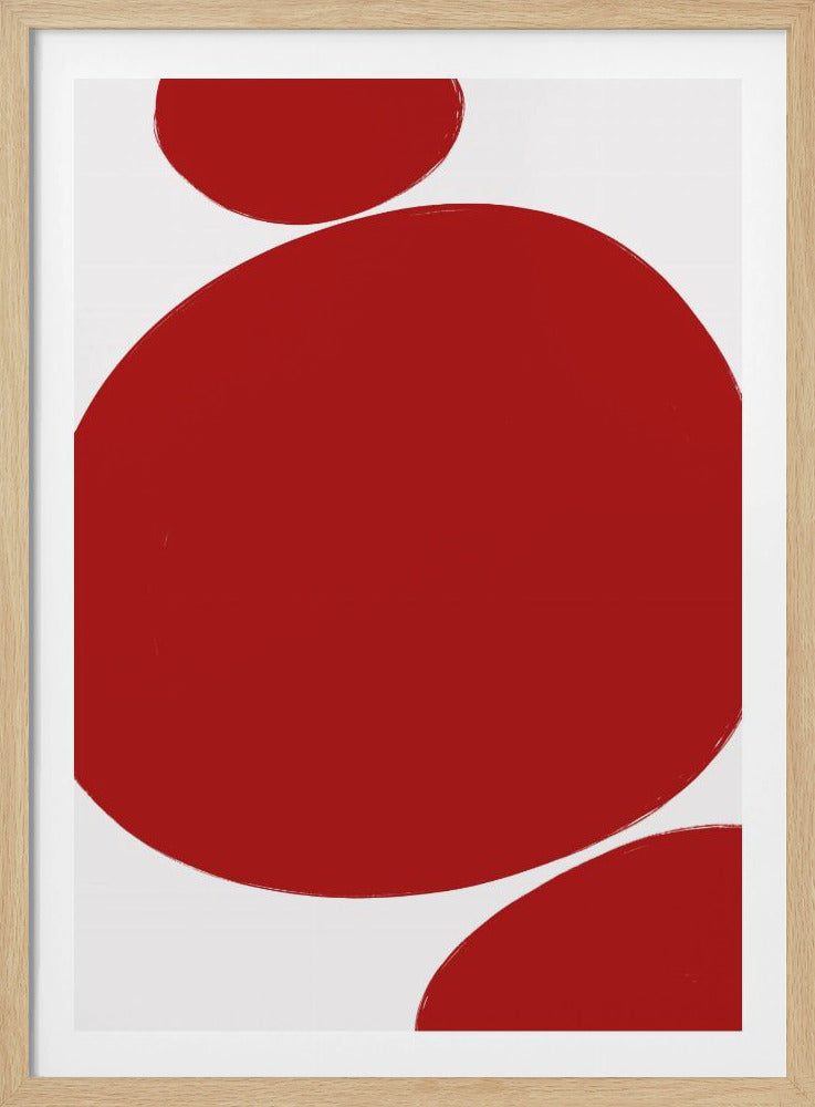 Dikke rode cirkels | Poster