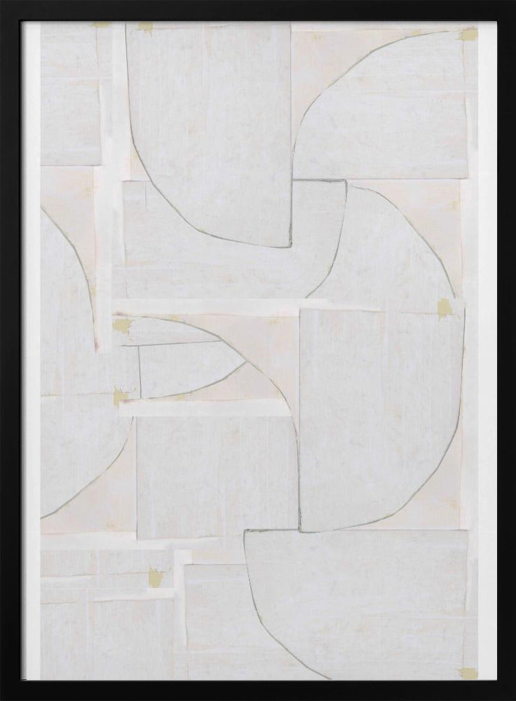 Witte vormen | Poster
