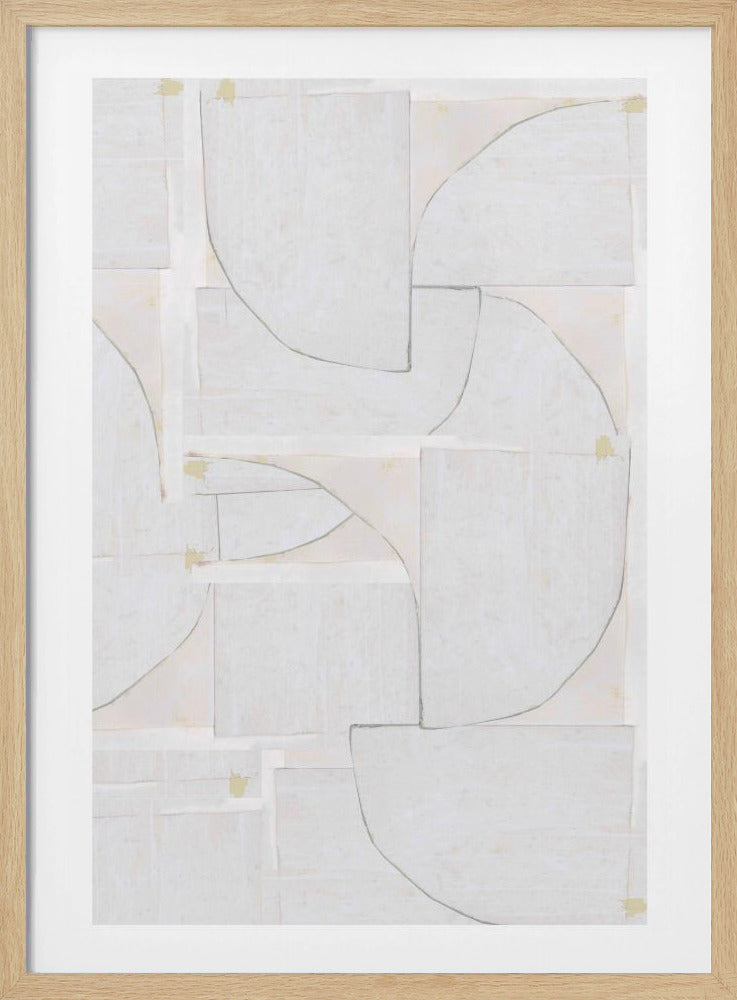 Witte vormen | Poster