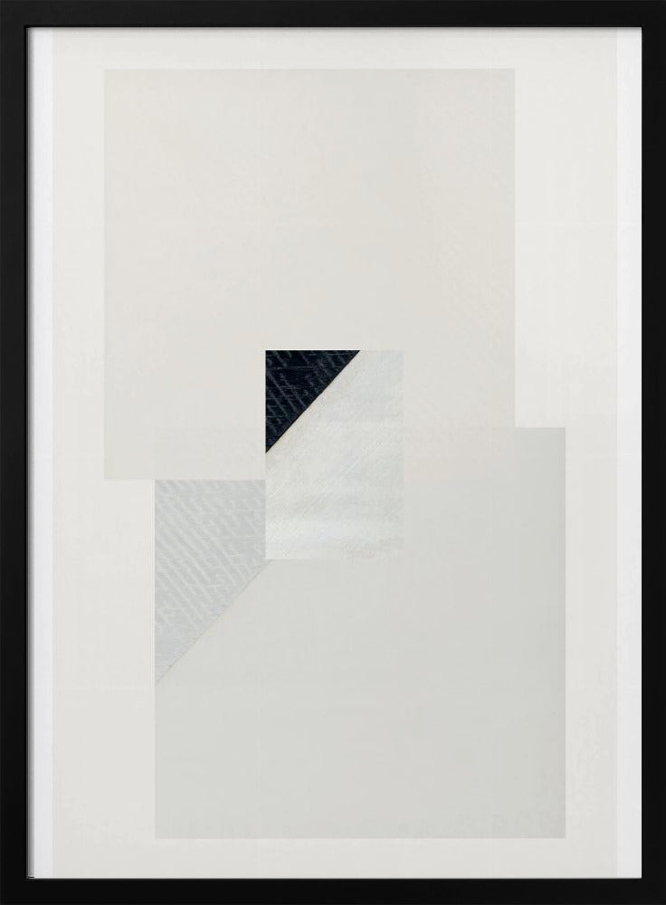 Minimalistisch kruispunt | Poster