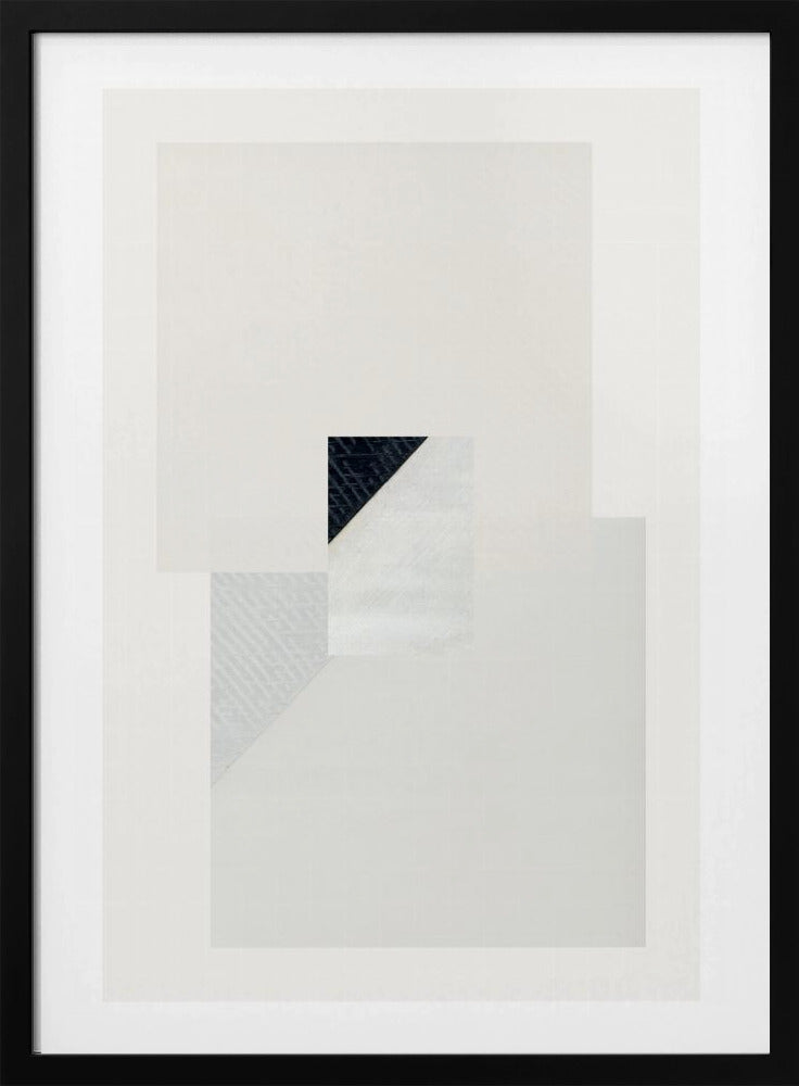 Minimalistisch kruispunt | Poster