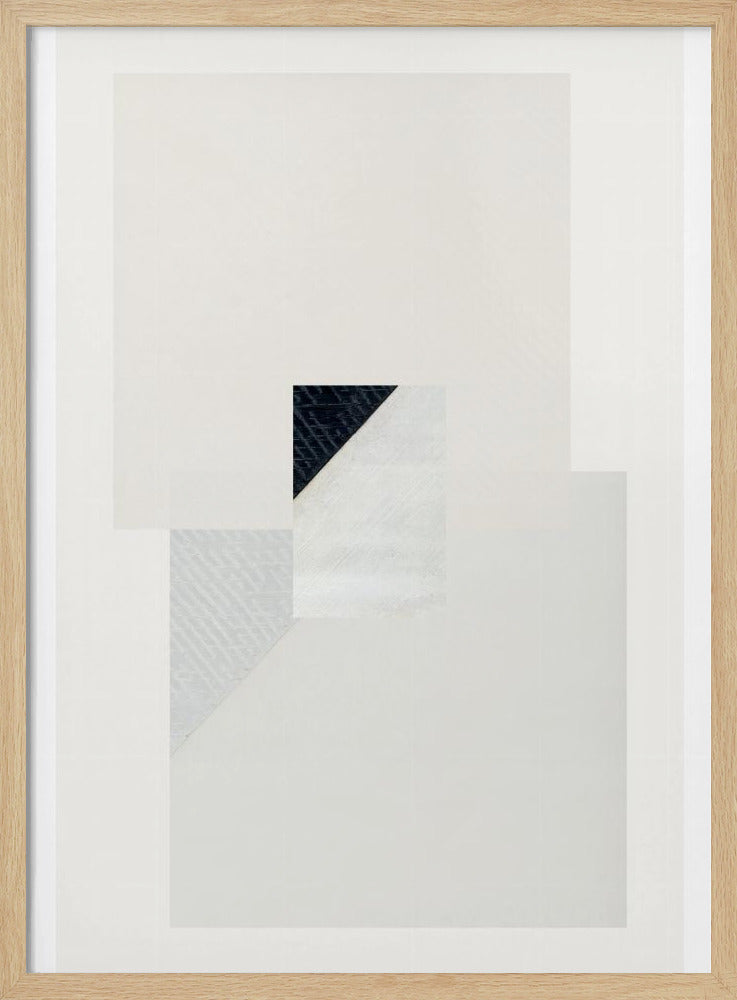 Minimalistisch kruispunt | Poster