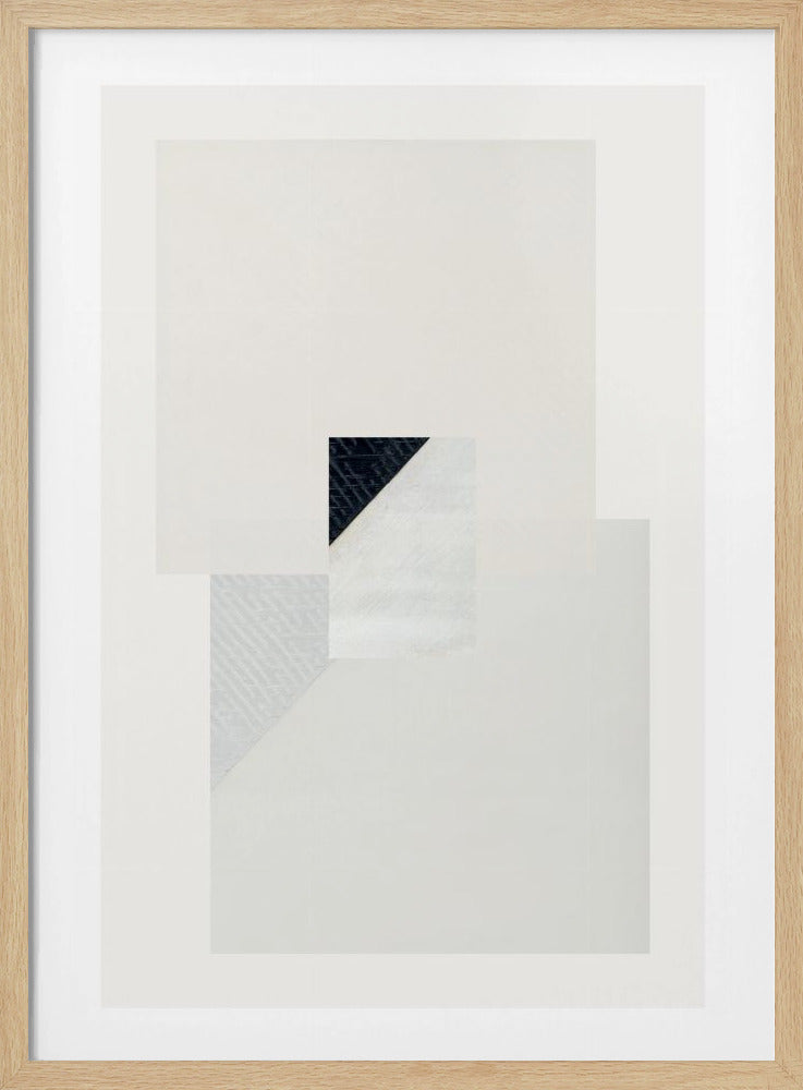 Minimalistisch kruispunt | Poster