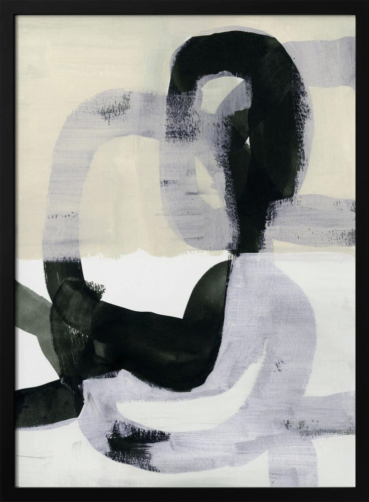 Zwart-wit gebaren | Poster