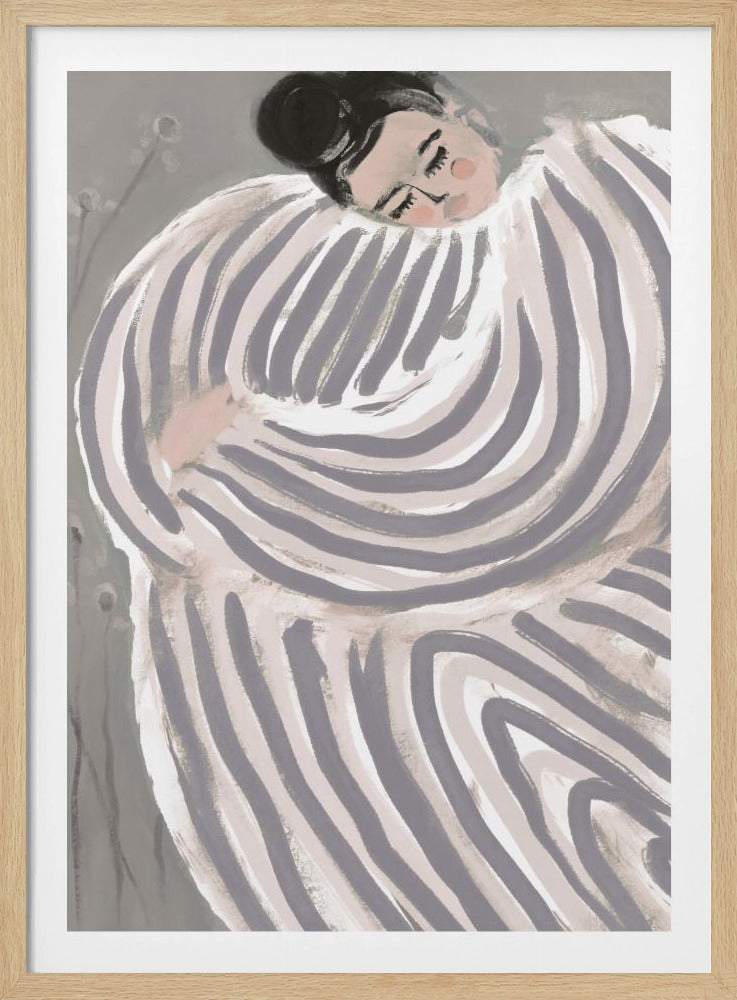 Striped Serenity | Poster