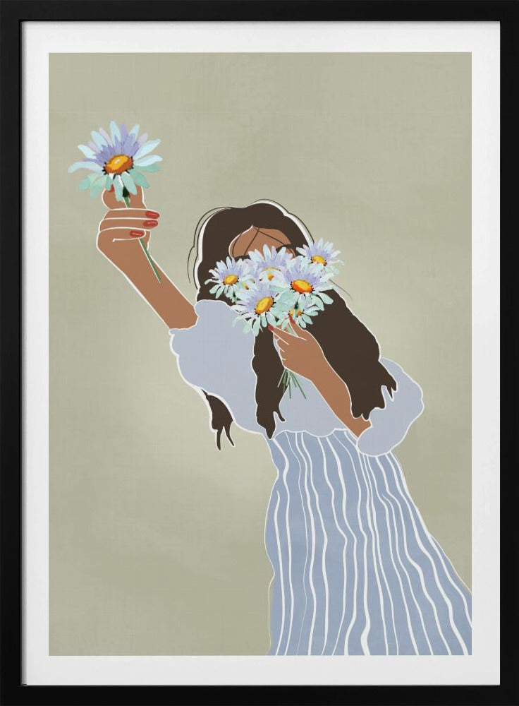 Een boeket madeliefjes | Poster