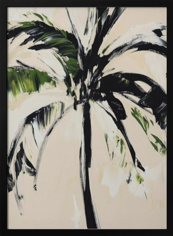 Abstracte palmboom | Poster