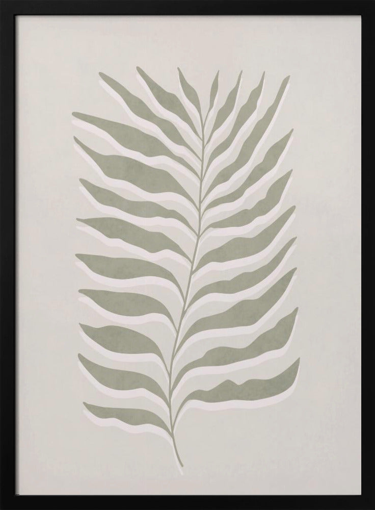 Olijfgroen blad | Poster