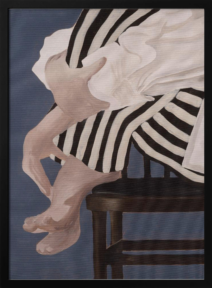 Figure Seated on a Chair | Poster