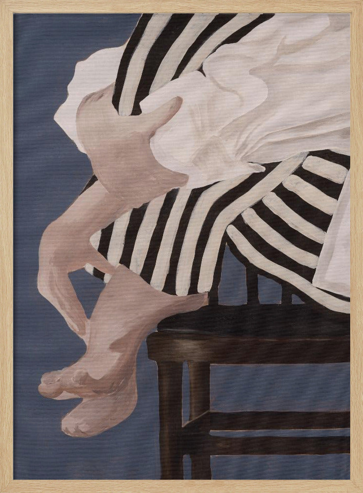Figure Seated on a Chair | Poster