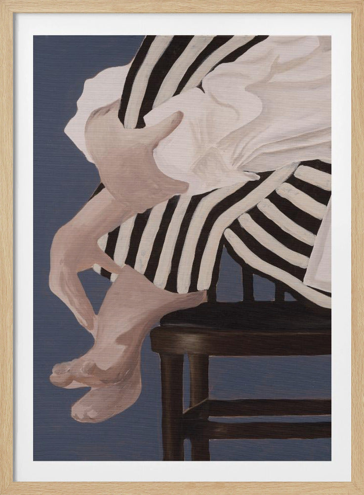 Figure Seated on a Chair | Poster