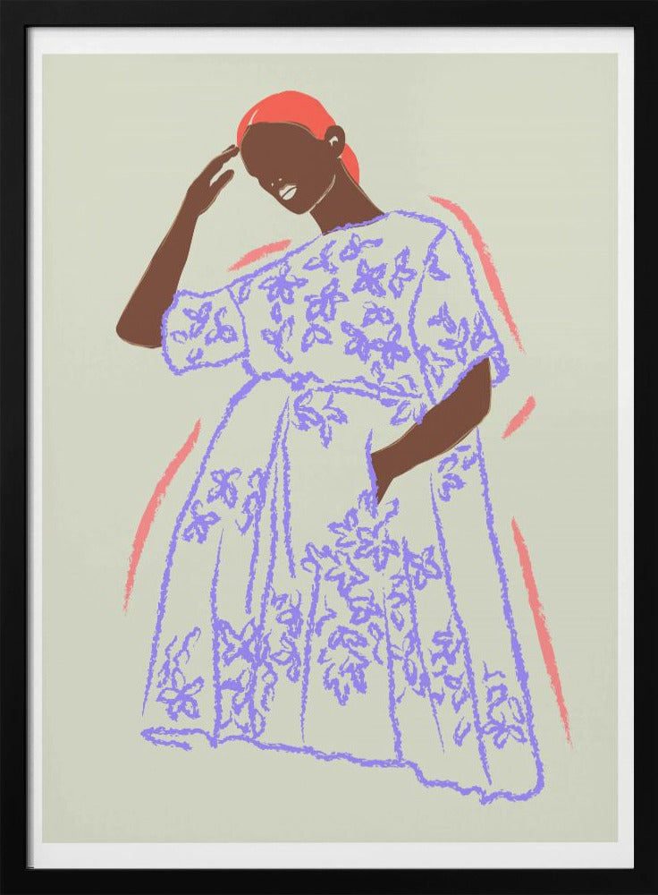 Bloemen gratie | Poster