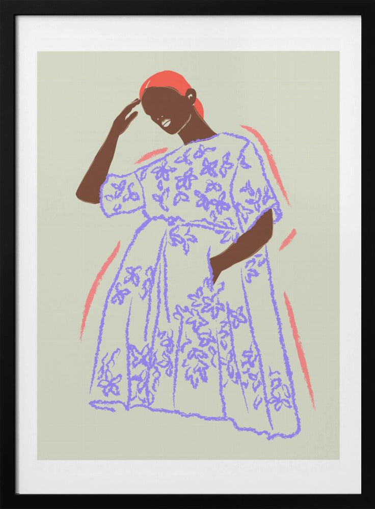 Bloemen gratie | Poster