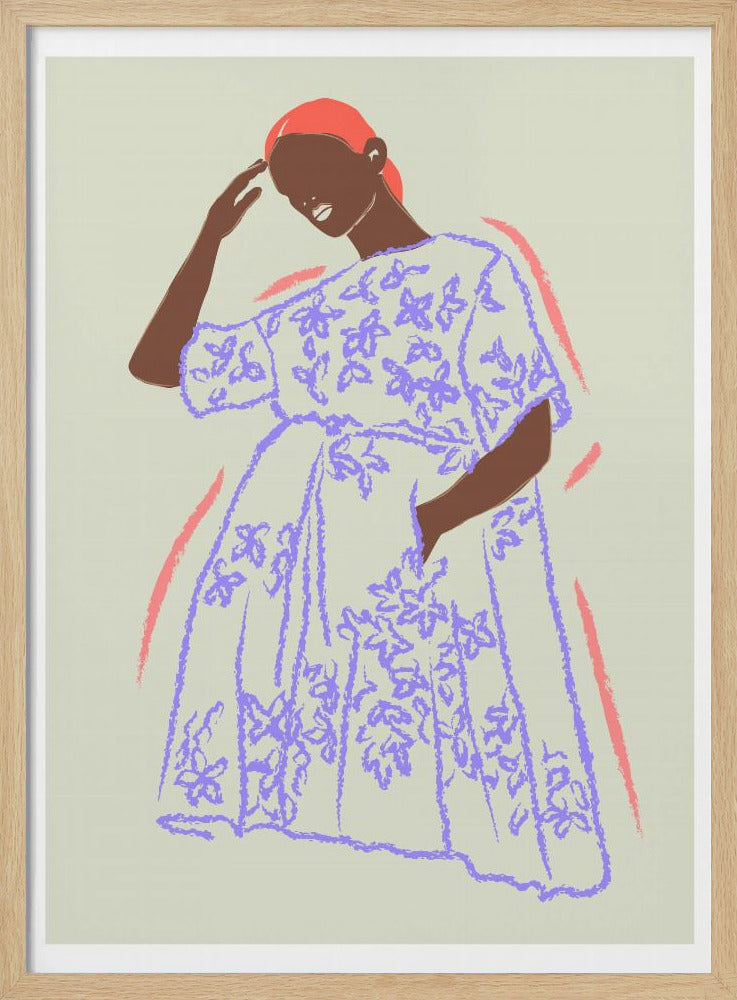 Bloemen gratie | Poster