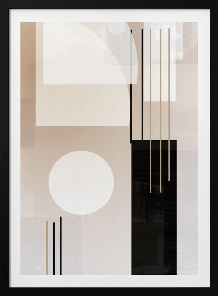 Minimalistische geometrie | Poster