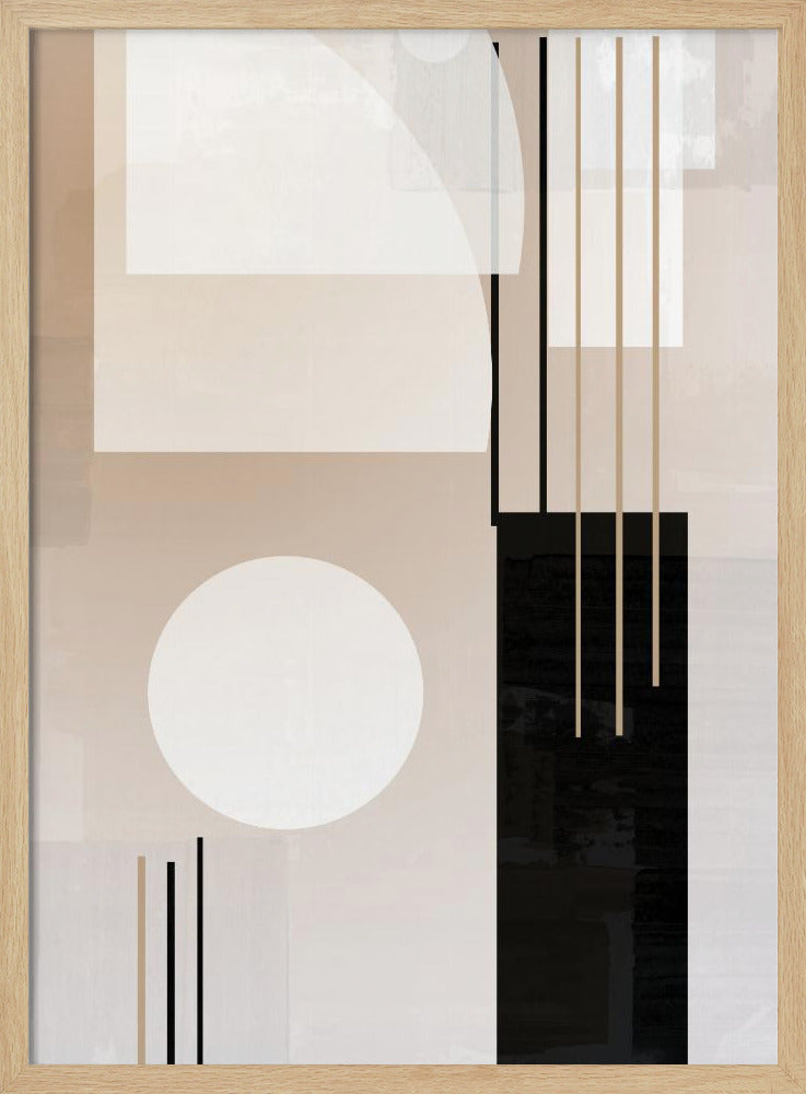 Minimalistische geometrie | Poster
