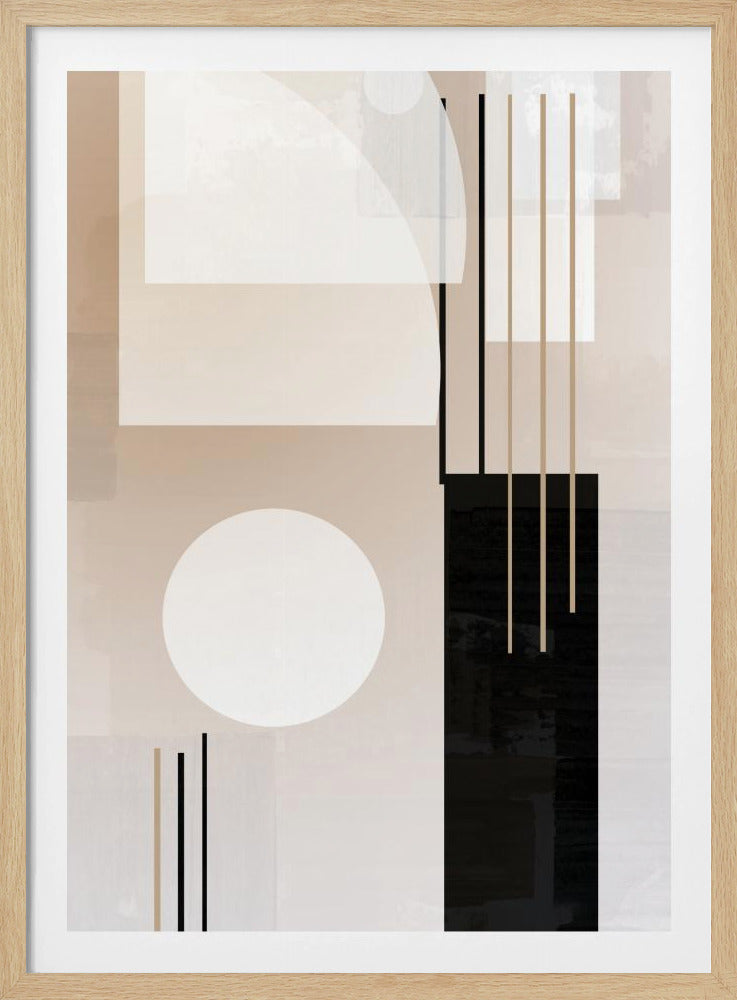 Minimalistische geometrie | Poster