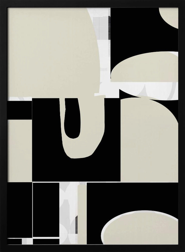 Geassembleerde abstractie | Poster