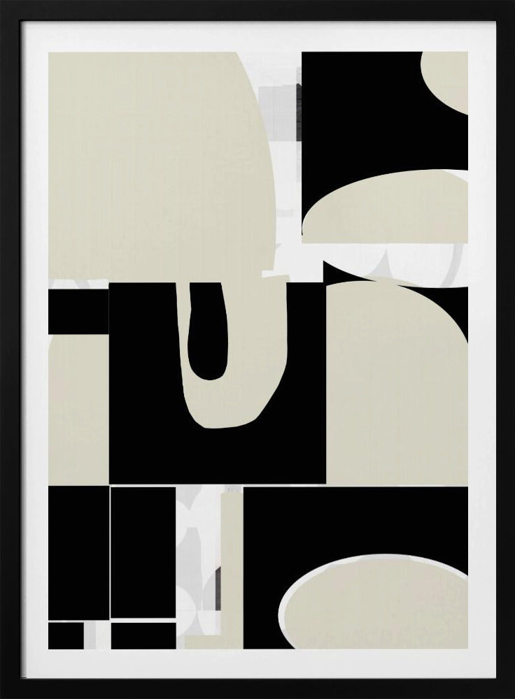 Geassembleerde abstractie | Poster