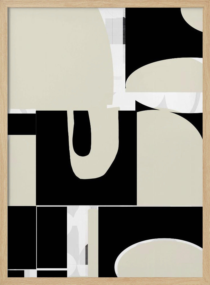 Geassembleerde abstractie | Poster