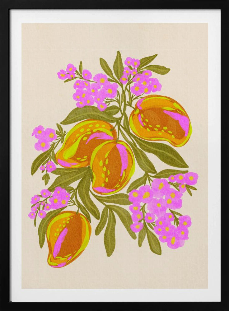Levendige Mango's | Poster