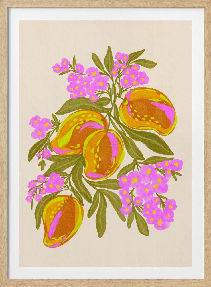 Levendige Mango's | Poster