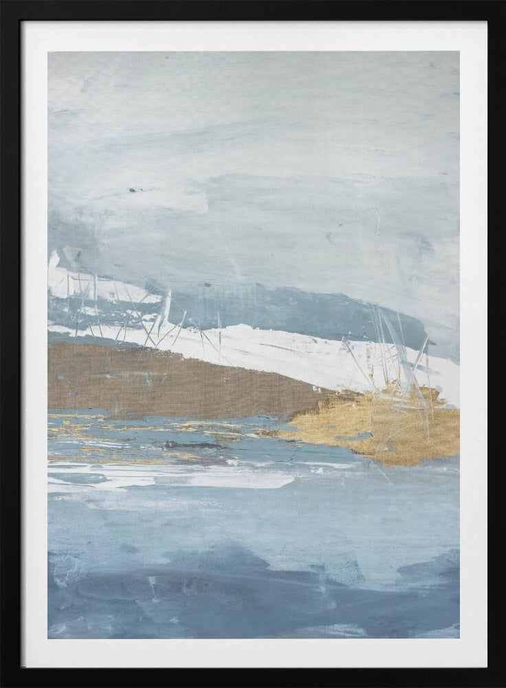 Gouden Mist Horizon | Poster