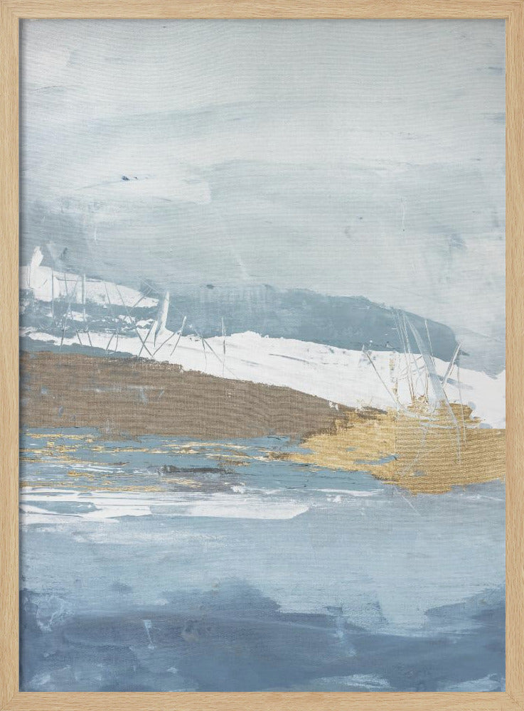 Gouden Mist Horizon | Poster