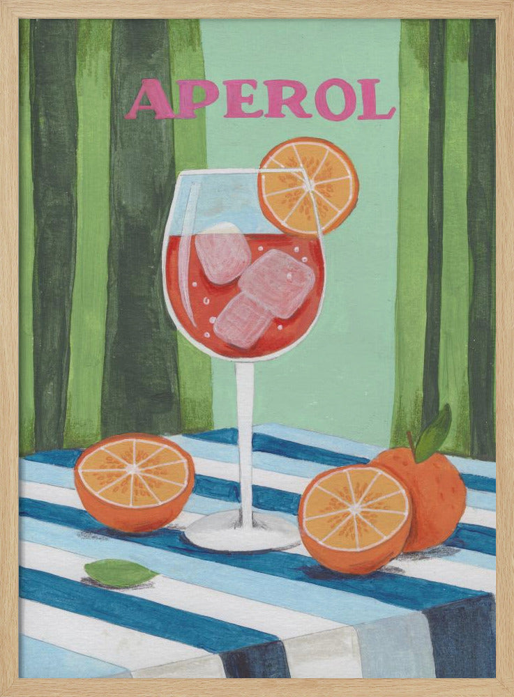 Aperol Spritz Cocktail | Poster
