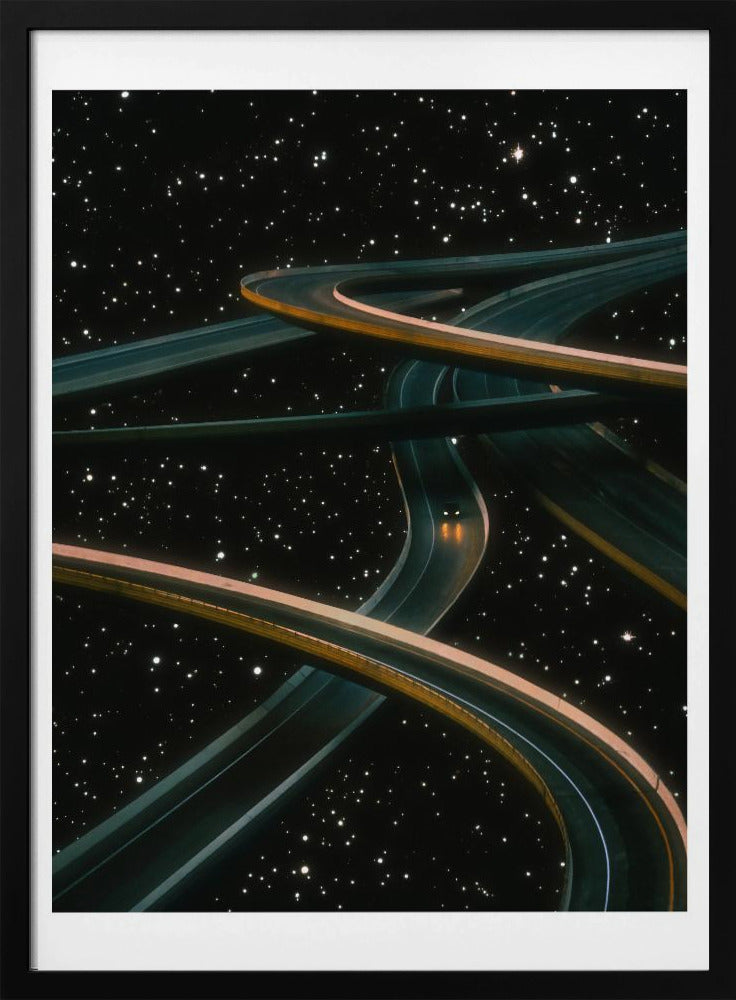 Alleen rijden en aan jou denken | Poster