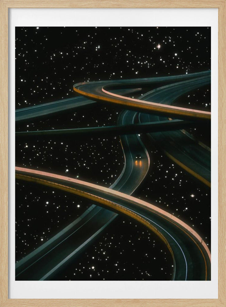 Alleen rijden en aan jou denken | Poster