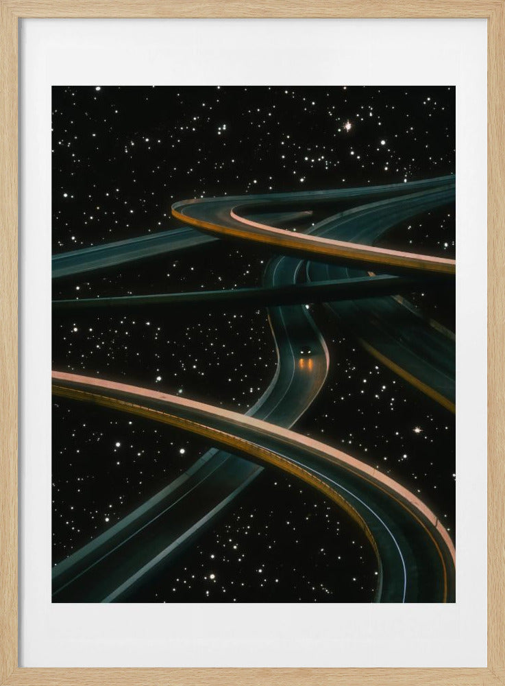 Alleen rijden en aan jou denken | Poster