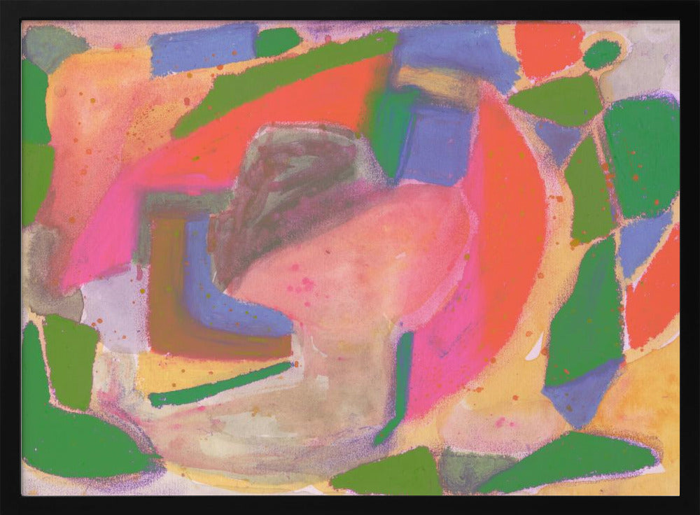 Aquarel &amp; pastel Abstract | Poster