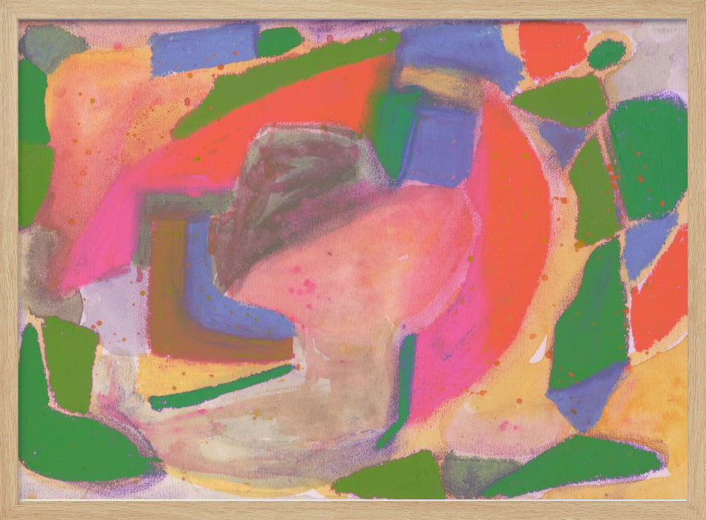 Aquarel &amp; pastel Abstract | Poster