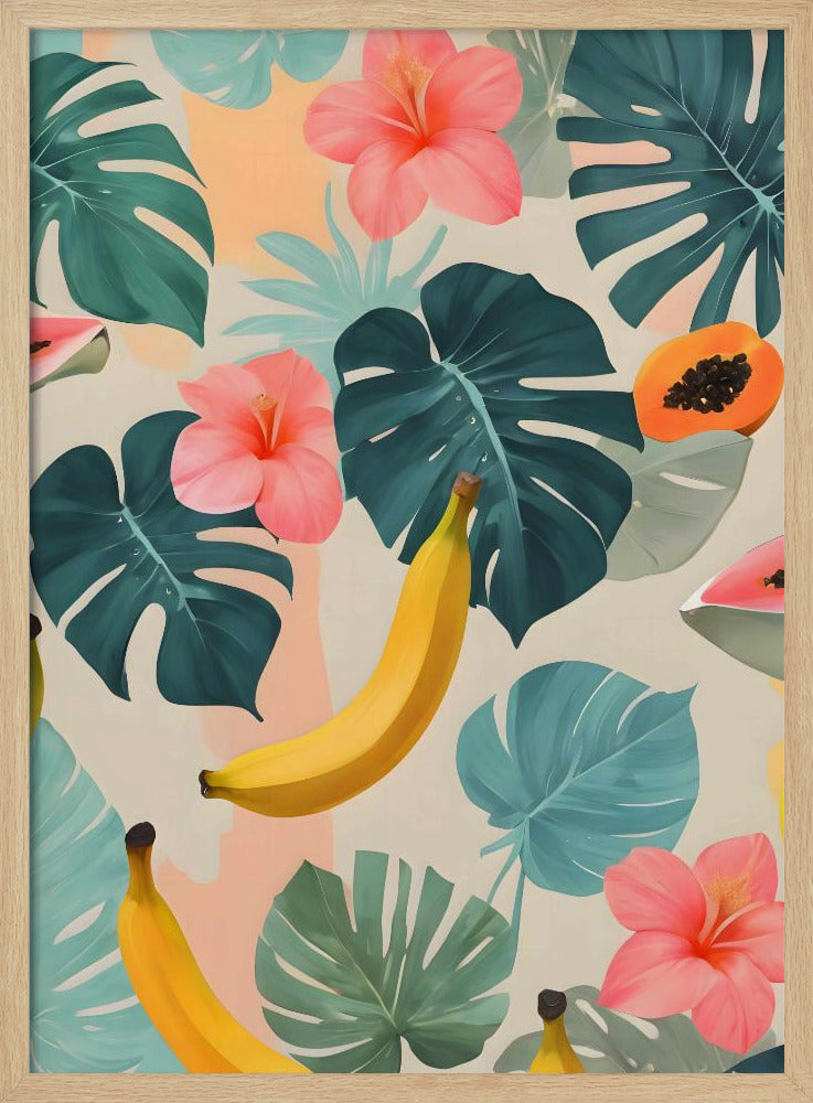 Blijf tropisch, blijf viben | Poster