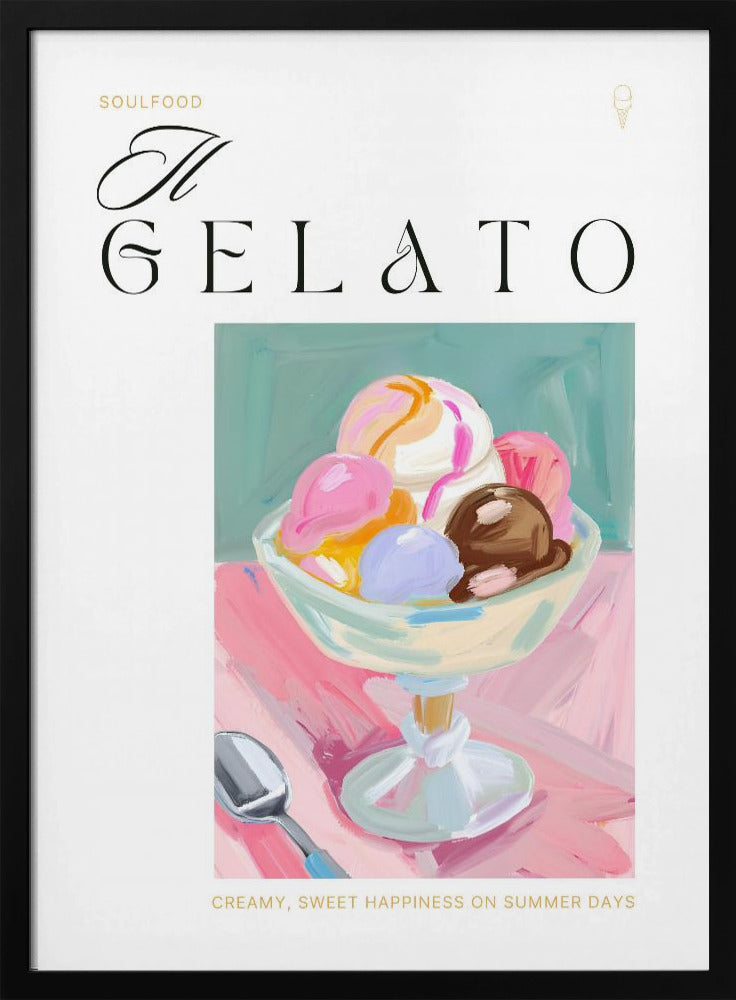 Gelato-ijsje | Poster