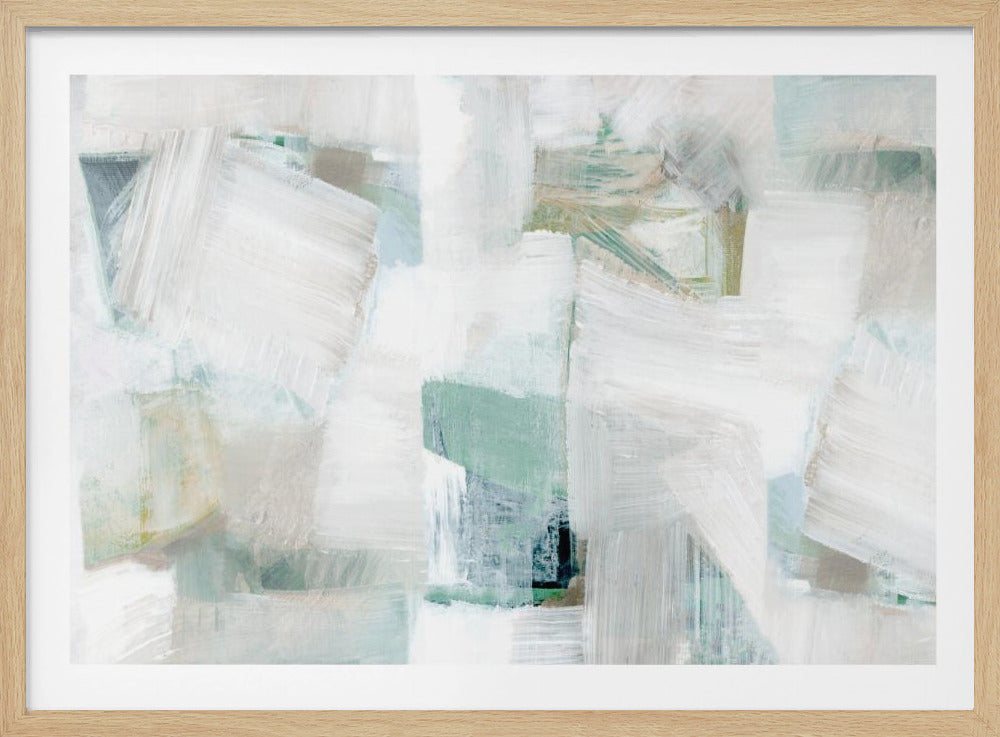Whispers of White and Blue | Poster