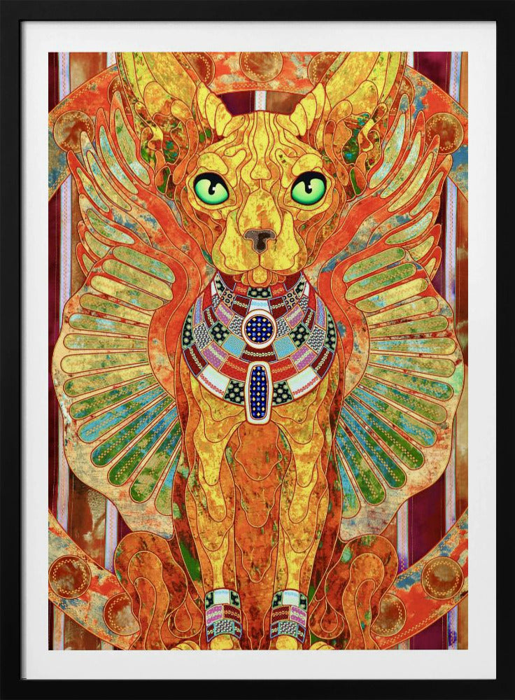 Gestileerde Sfinxkat | Poster