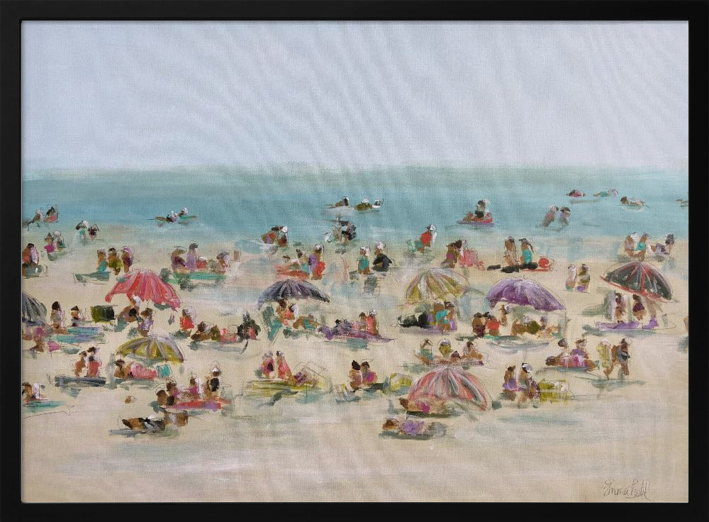 Impressionistisch strandgezicht | Poster