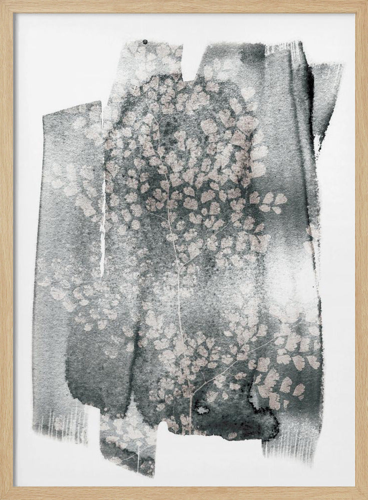Abstracte aquarel delicate botanische patronen | Poster