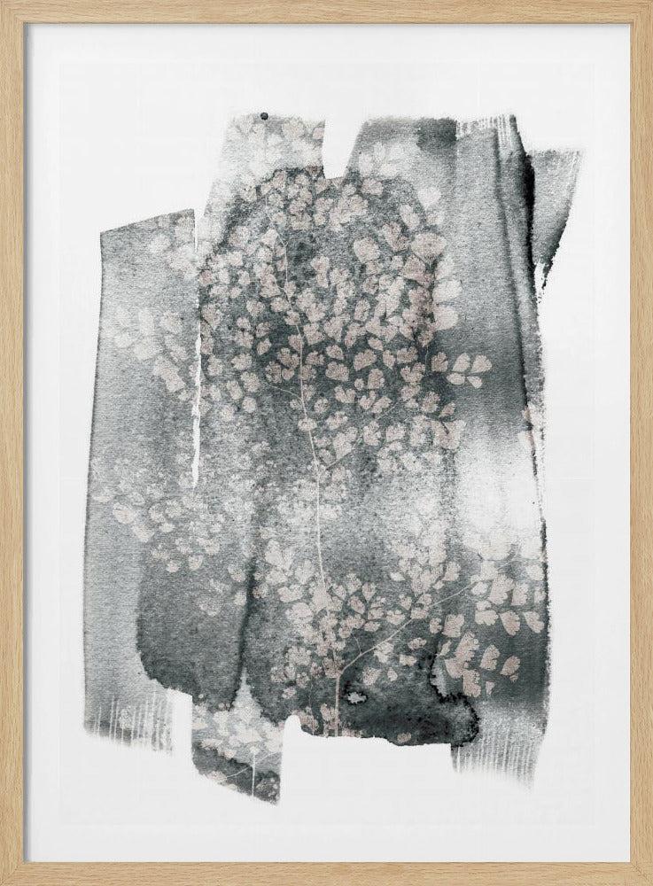 Abstracte aquarel delicate botanische patronen | Poster