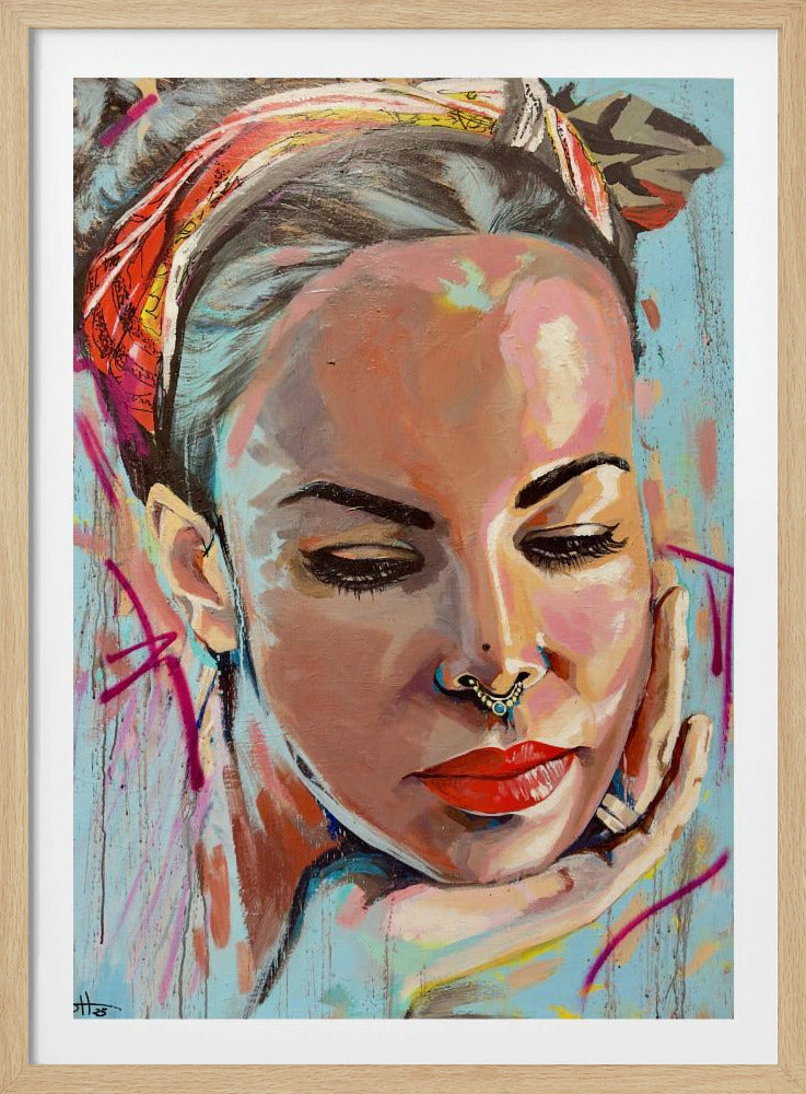 Stijlvolle vrouw | Poster