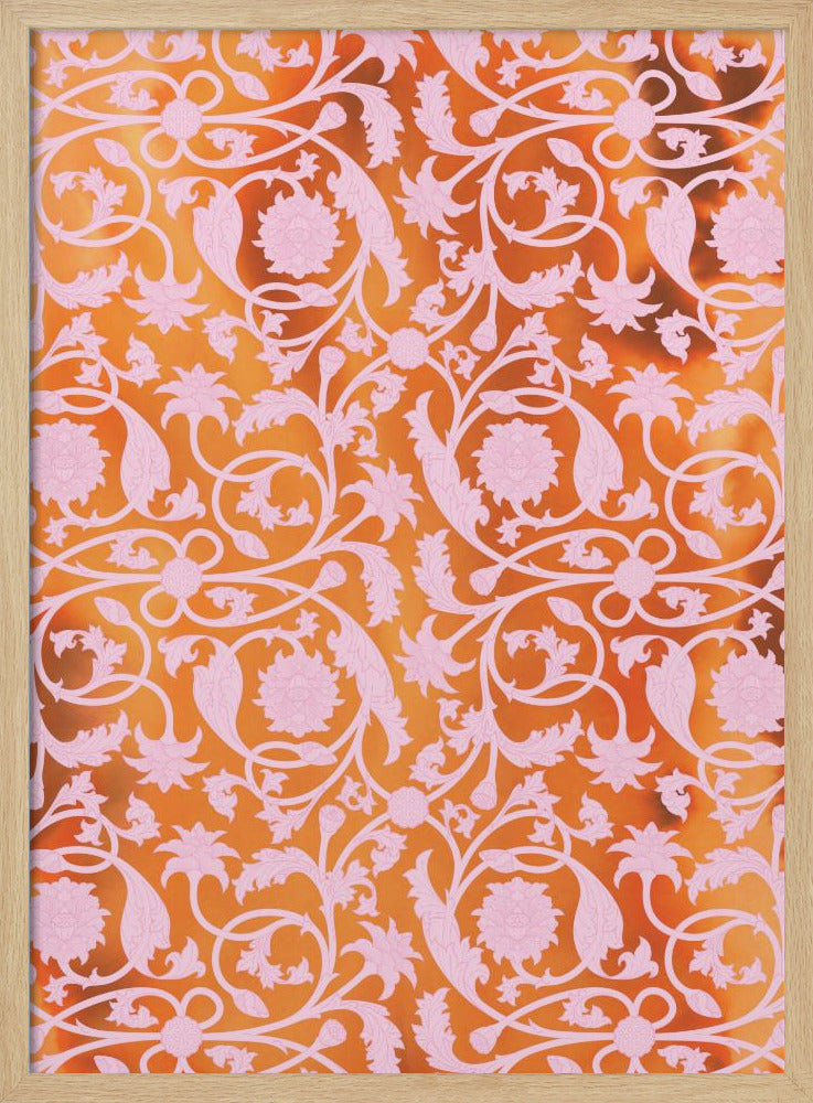 Sierlijke bloemendans | Poster
