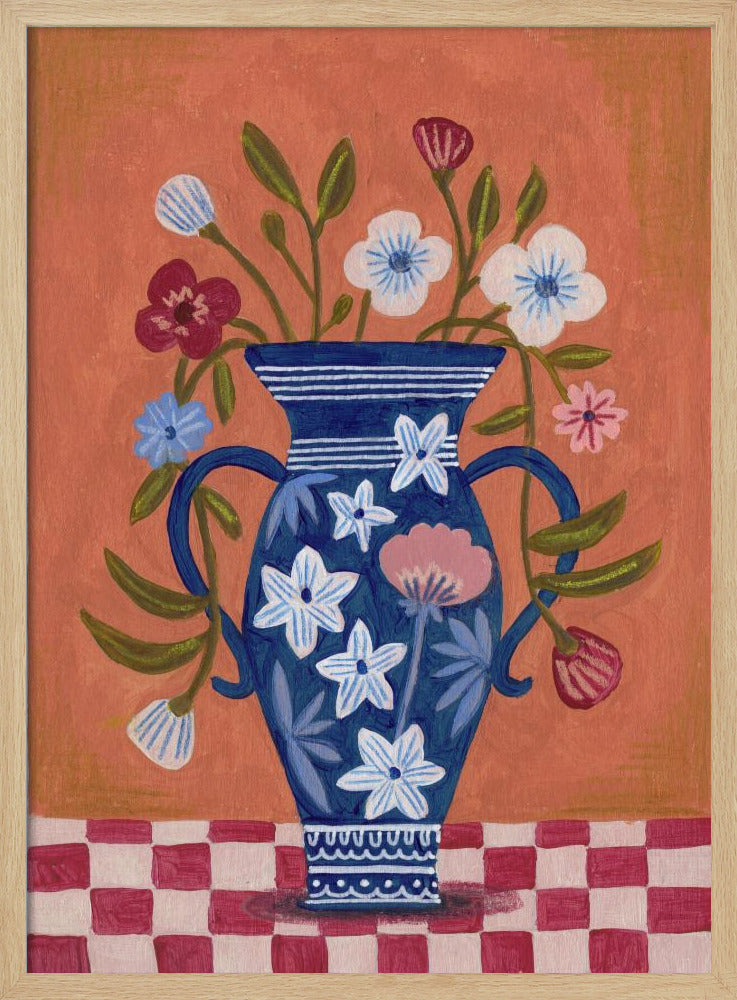 Vaas met wilde bloemen | Poster