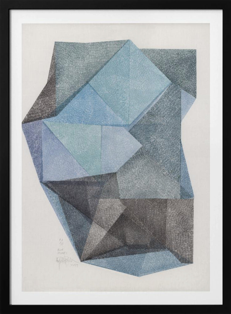 Blauwe Steen I. | Poster