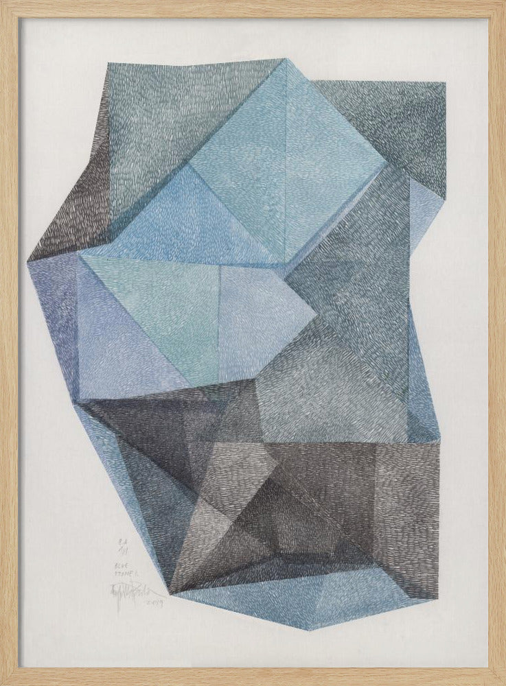 Blauwe Steen I. | Poster