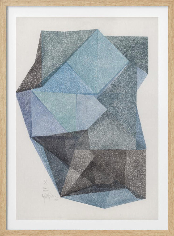 Blauwe Steen I. | Poster