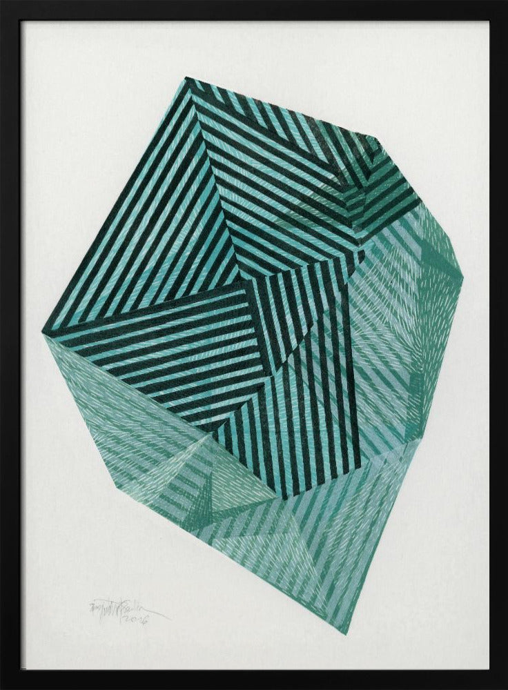 Gestreepte Steen I. | Poster